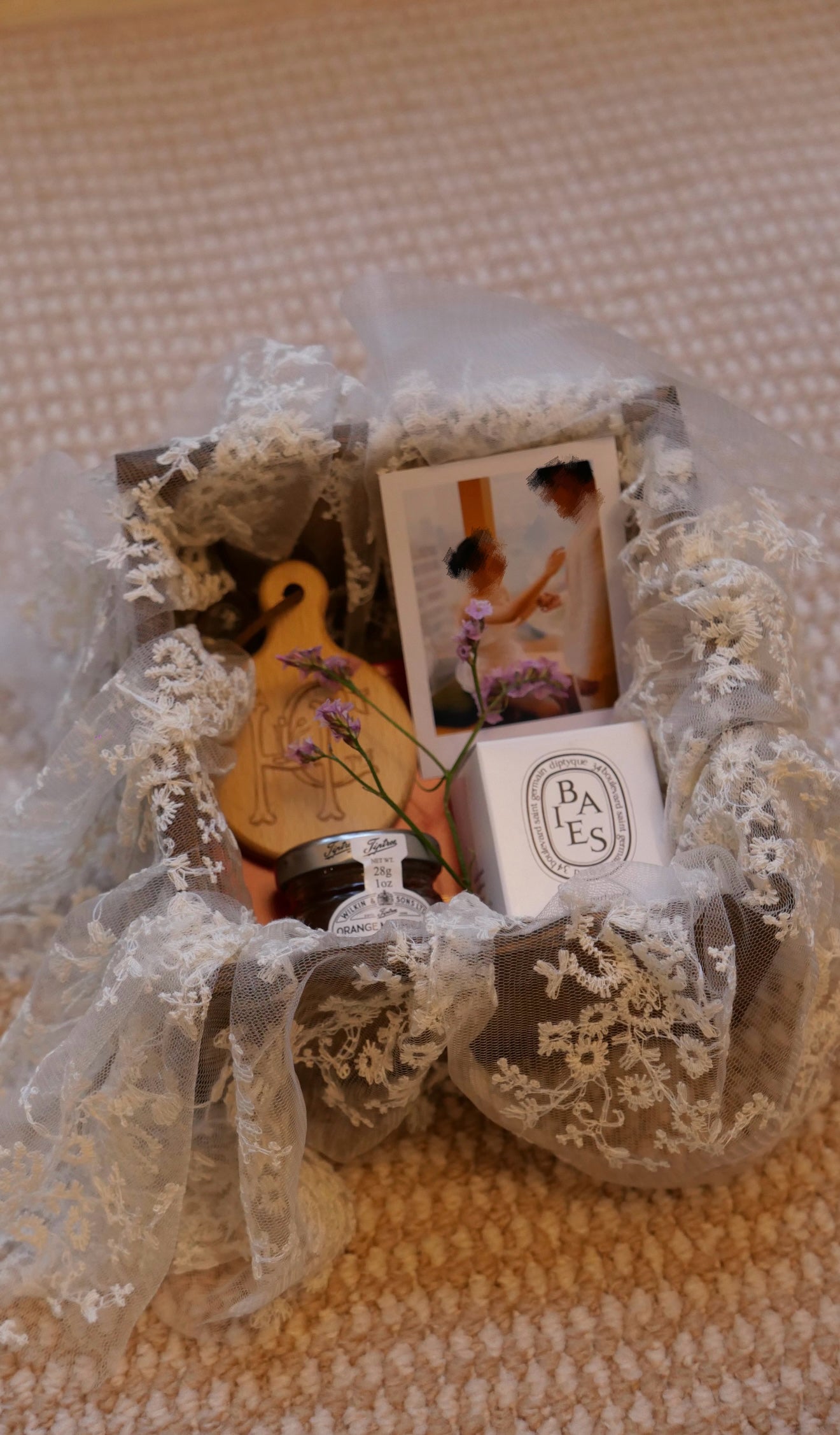 A Curated Keepsake Favor Wooden Box, Made to Remember